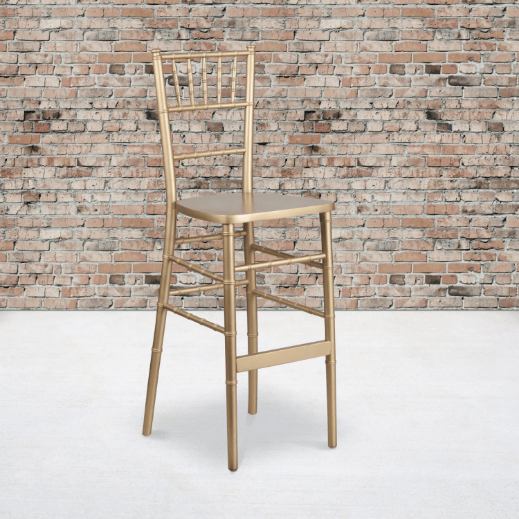 Gold Chiavari  Cocktail Chair